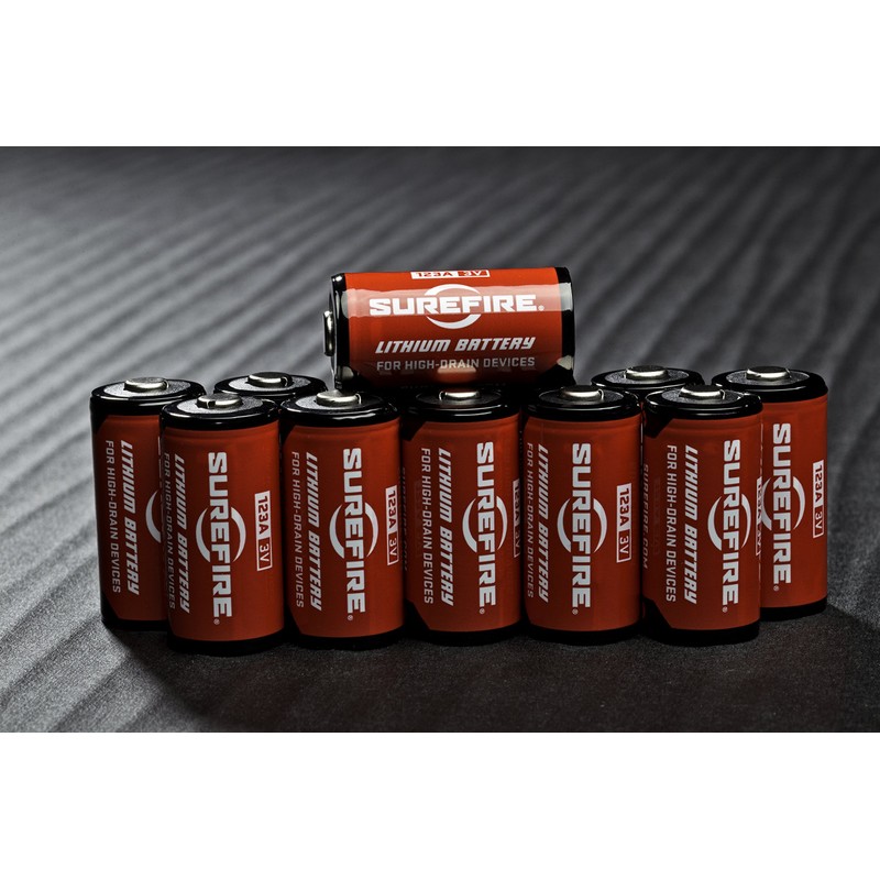 Surefire 12 Pack Carded 123A Lithium Batteries
