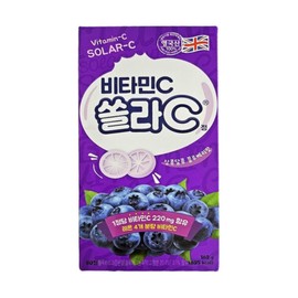 Goryeo Eundan Koryo Eundan Vitamin C Solar C Solar C Blueberry 80 tablets 1 box / 고려은단 비타민C 쏠라C 쏠라씨 블루베리 80정 1박스