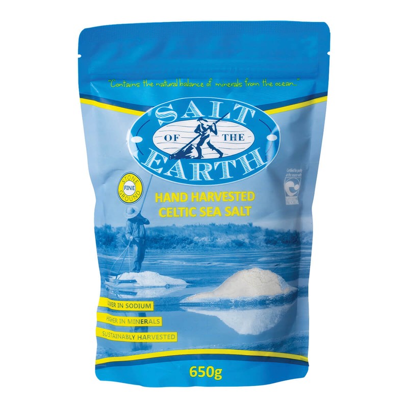 Salt Of The Earth Celtic Sea Salt, Coarse 650g