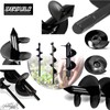 S.fields.inc Earth Drill for Gardening Earth Auger, Hex Impact Wrench,