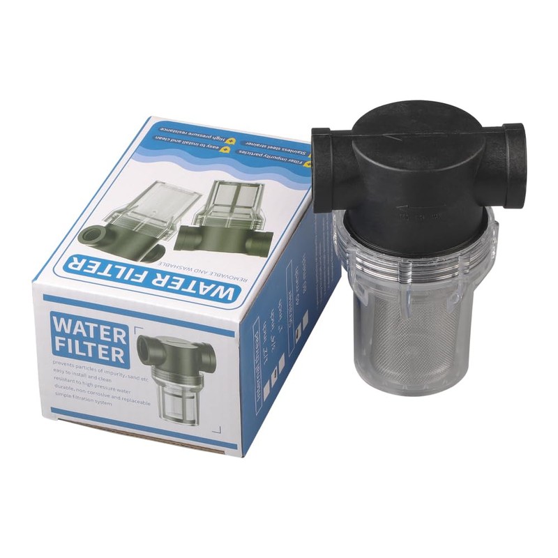 TOMEEX 1" Female NPT in-Line Strainer with 40 mesh Stainless