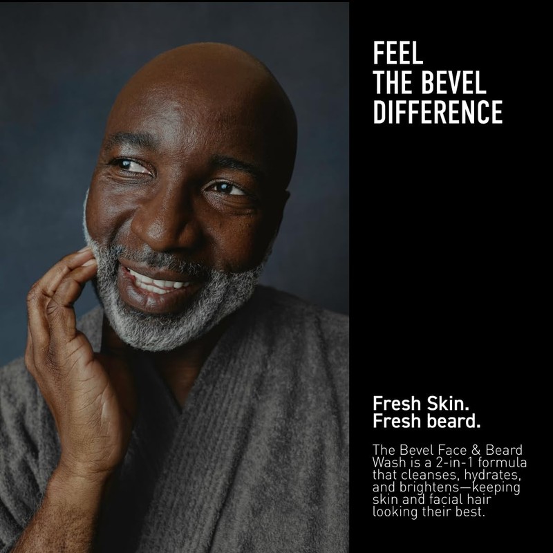 Bevel Face & Beard Wash For Men With Witch Hazel