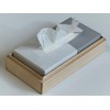 Urakami Paulownia Craft Tissue Case, Solid Wood, Made in Japan