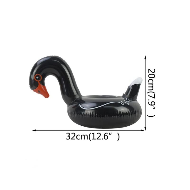 Bargain Wells Inflatable Black Swan Hot tub Bath Pool Drinks