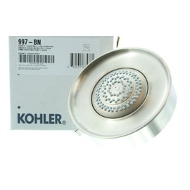 Kohler Purist Shower Head Multifunction, 1.75 GPM, Brushed Nickel K-997-BN
