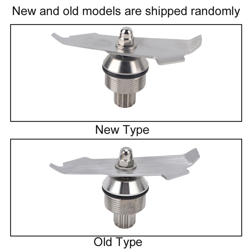 Stainless Steel Blender Blade Assembly Replacement Widen 2 Leaf Blade