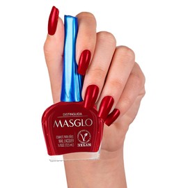 MASGLO Tradicional – Set of 4 Nail Polishes 13-Free Formula, Up to 7 Days of Wear, High-Coverage & Glossy Finish, Vegan – (0.5 oz Each)