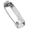 20 x Silver 31mm Metal Brooch Pins for Jewellery Making