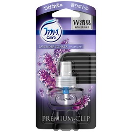 Febreze Car Air Freshener Clip Type Premium Clip Lavender Sonata Refill 0.2 fl oz (7 ml)