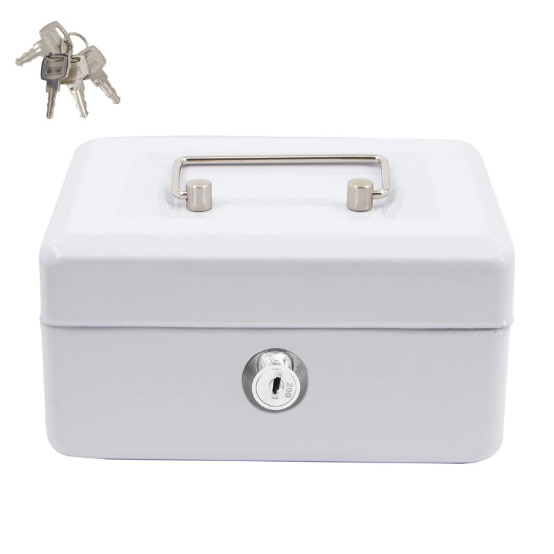 Time to Sparkle 6 inch Small Lock Box Money Safe