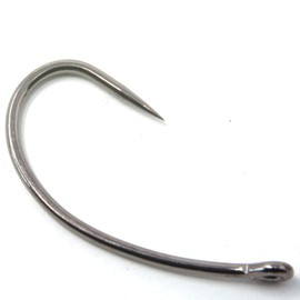 Phoxinus Curve Shank Carp Hooks, 50 Pack, Barbless, Size 10. Fishing hooks ideal for hair rigs etc. Tackle, equipment, accessories
