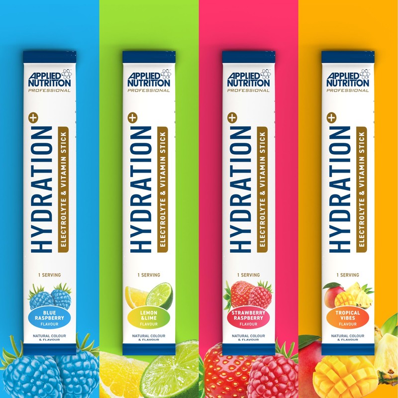 Applied Nutrition Hydration+ Sachets | Electrolyte Powder Mix | Rapid