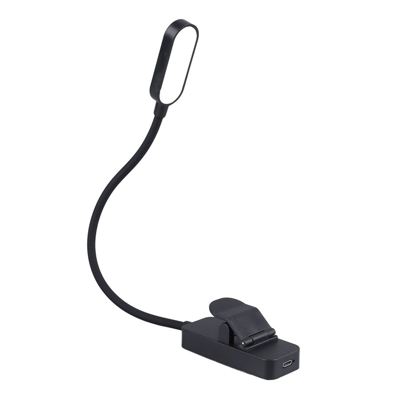 Book Light Small Lightweight Vertical Head Clip On Reading Light