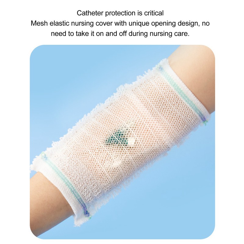 Picc Mesh Line Cover Breathable Sleeve Cover Protective Nursing Elastic