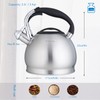 Easyworkz Whistling Stovetop Tea Kettle Food Grade Stainless Steel Hot