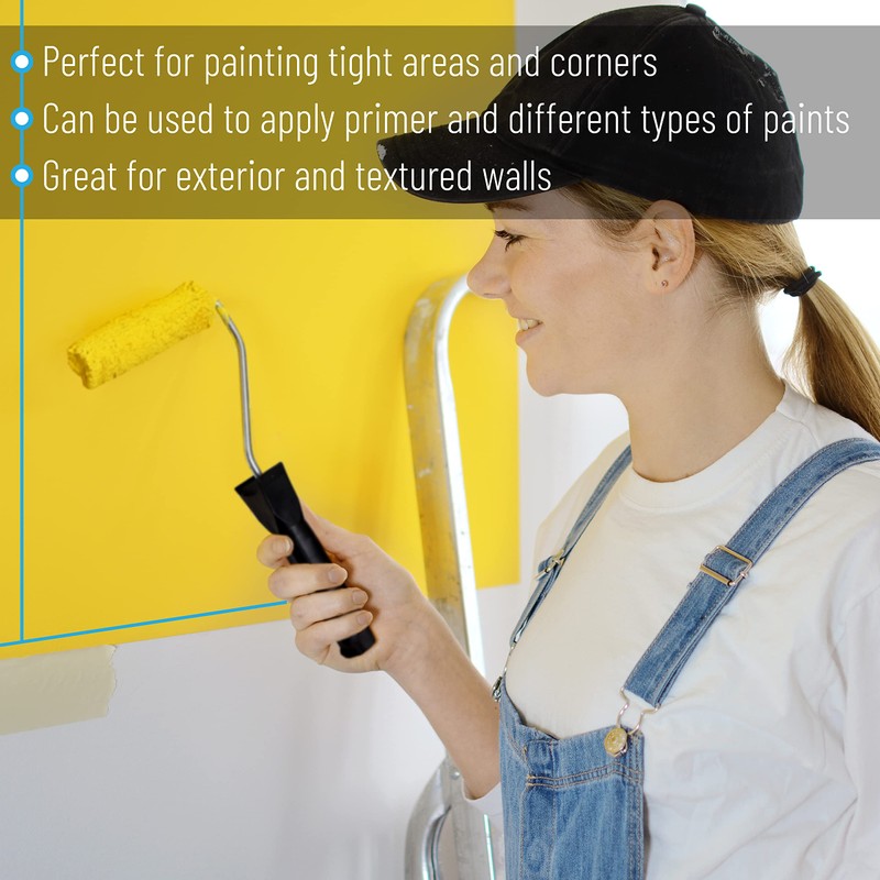 Bates- Paint Roller Covers, 10 pcs, 4" x 1/2", Wool