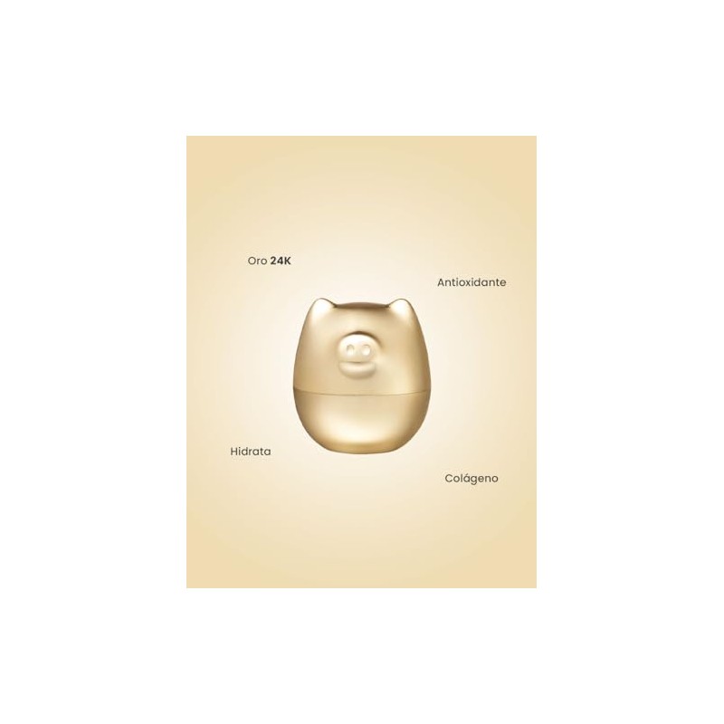 TONYMOLY Golden Pig Collagen Bounce Mask, 2.7 Fl. Oz.