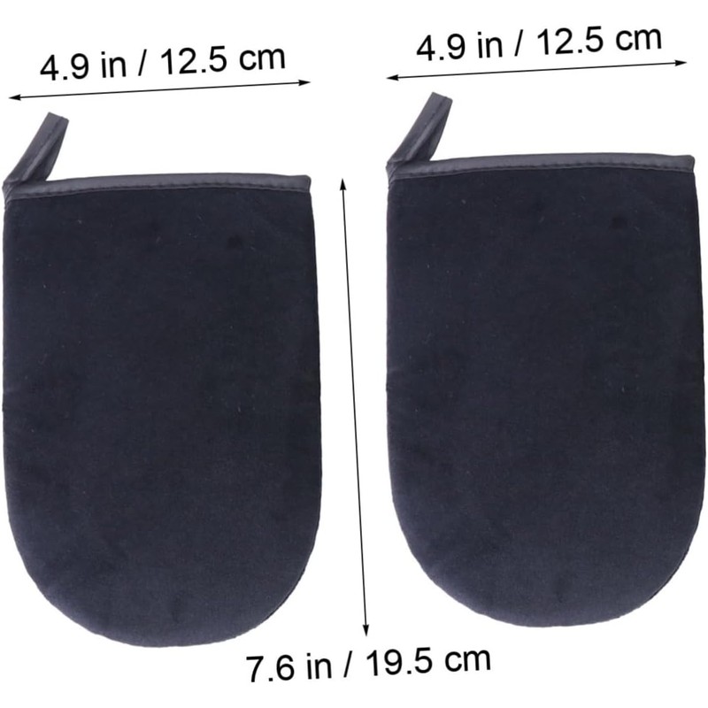 Healeved 2 Piezas Aplicar Guantes de Autobronceador Guante Sol para