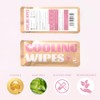 Cooling Body Wipes - Refreshing Individually Wrapped Wipes