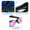 LBJFYHJN Diving Goggles Adult Unisex Swimming Goggles with UV Protection,