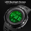 findtime Men's Digital Watch Seniors Large Numbers 50 m Waterproof