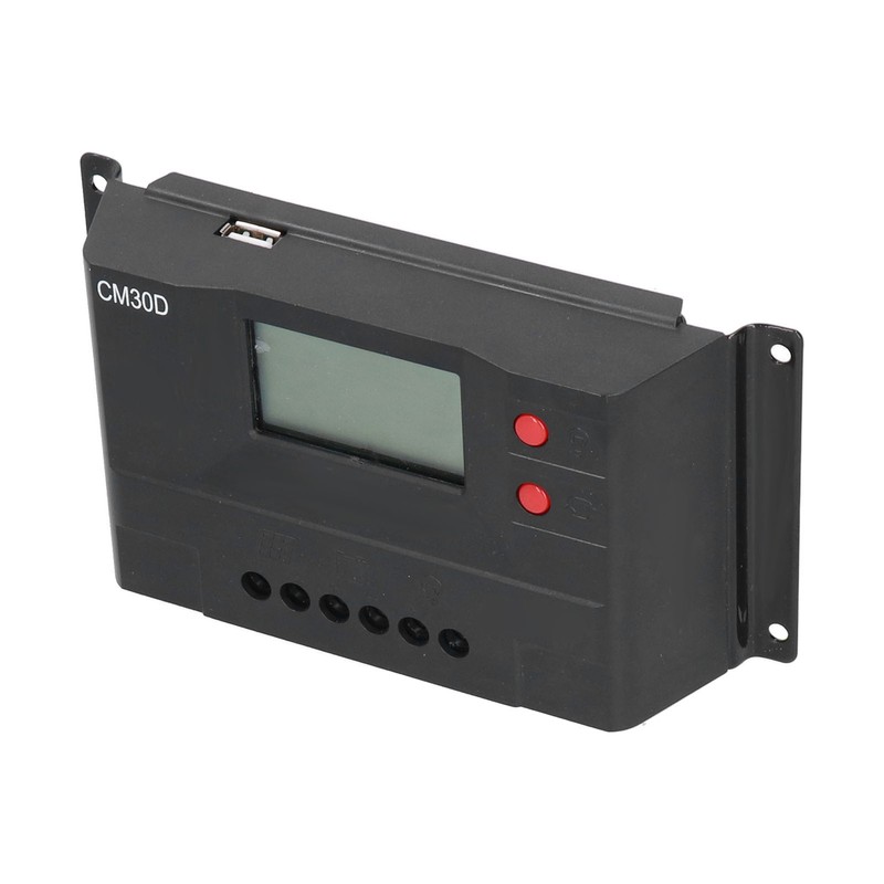 Solar Charge Controller 12V 24V PWM Auto Paremeter Adjustable LCD