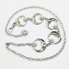 Weenkeey Moon Waist Chain Fashion Metal Chain Belt Adjustable Body