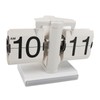 Retro Digital Flip Down Clock Battery Powered Flip Desk Clock