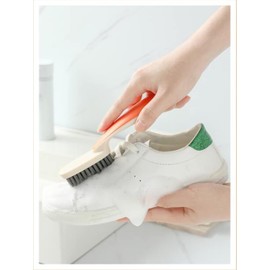AUUUNN Shoe brush laundry brush does not lose hair multi-functional soft hair does not hurt clothes and shoes household cleaning and hygiene brush (2 pcs)