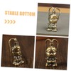 ULTECHNOVO Copper Craft Monkey King Pendant Antique Wukong Hanging Decor
