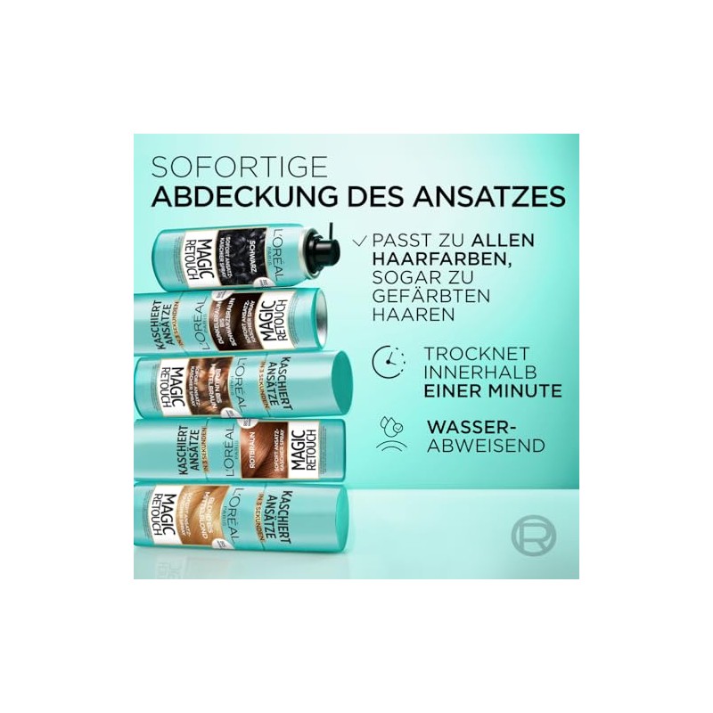 Magic Retouch Ansatz-Kaschierspray Braun bis Mittelbraun