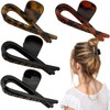 4 PCS Elegant Bow Hair Claw Clips Dolphin Hair Clip