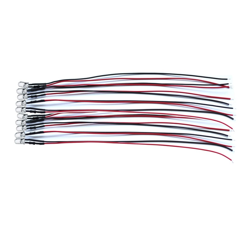 Lumetheus LED Master Wired Set of 10, Orange, 3 mm