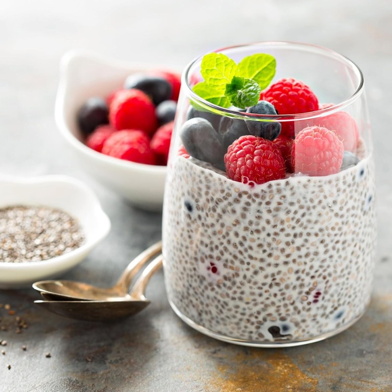 Elan Organic Chia Seeds - 8.8 oz, Raw Black, Non-GMO,