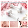 Skincare Tools Set with Facial Cleansing Brush, Ice Roller &