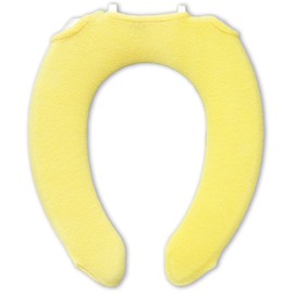 OKA Daisy Marche U-Shaped Toilet Seat Cover, Yellow, Antibacterial, Odor Resistant
