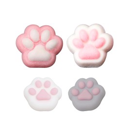 GWAWG 4 Pieces Taba Squishy Paw, Squishy Toy Squishy Cat Paw, Cat Paws Squishy, Squishy Prote, Stress Relief Sensory Toys, Novelty Fidget Toys for Adults and Teenagers