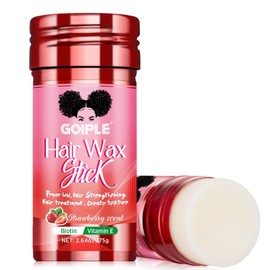 Hair Wax Styling-Stick für widerspenstige Haarstäbe – Wachsstift, langanhaltendes Haarwachs, Glätten für Frauen & Kinder, Frisierstab für Haare – revitalisiert & nährt das Haar