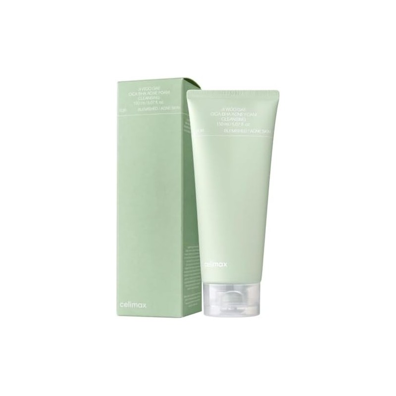 Celimax - Ji Woo Gae Cica BHA Acne Foam Cleansing