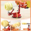 Apple Peeler Corer, Long lasting Chrome Cast Iron Apple Peeler