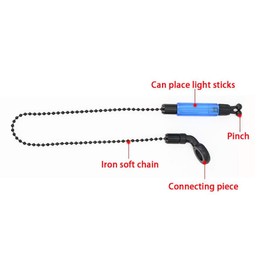 Swinger Bite Alarm, Portable Fishing Bite Alarms for Carp Fishing - Pack of 4, Yellow