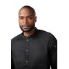 Chef Works Men's Tulum Chef Coat, Black, Medium