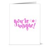 20 Eco-Friendly Blank Motivational Affirmation Greeting Cards Made from Recycled
