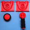 MZSX Multifunctional Paint Edging Tool, with 2 Replacement Pads and