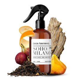 Aromatizante para Hogar | Atomizador de 250ml | Aroma SOHO MILANO Espacios | CASA TAVINHO | Para Casa y Oficina | Eliminador de Olores
