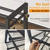 Detsuk 3-Tier Expandable Shoe Rack – Adjustable Heavy-Duty Metal Shoe