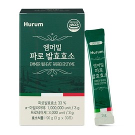 Mother Nest 마더네스트 () 휴럼 엠머밀 파로 발효효소 100만 역가수치 곡물 30포 1개입 Mother Nest Hurem Emmer Mill Fermented Enzyme 1 Million Activity Value Grains 30 Sachets 1 Pack