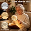 Lupa LED 5X‑25X plegable con soporte – modelo 7058B