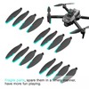 16PCS Foldable Drone Propellers Replace Parts for S159 Drone Spare