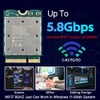 WiFi 7 QCNCM865 M.2 Key E WiFi Card BT5.3 Tri-Band